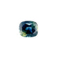 2.09ct Blue & Green/Yellow Bi-Colour Sapphire