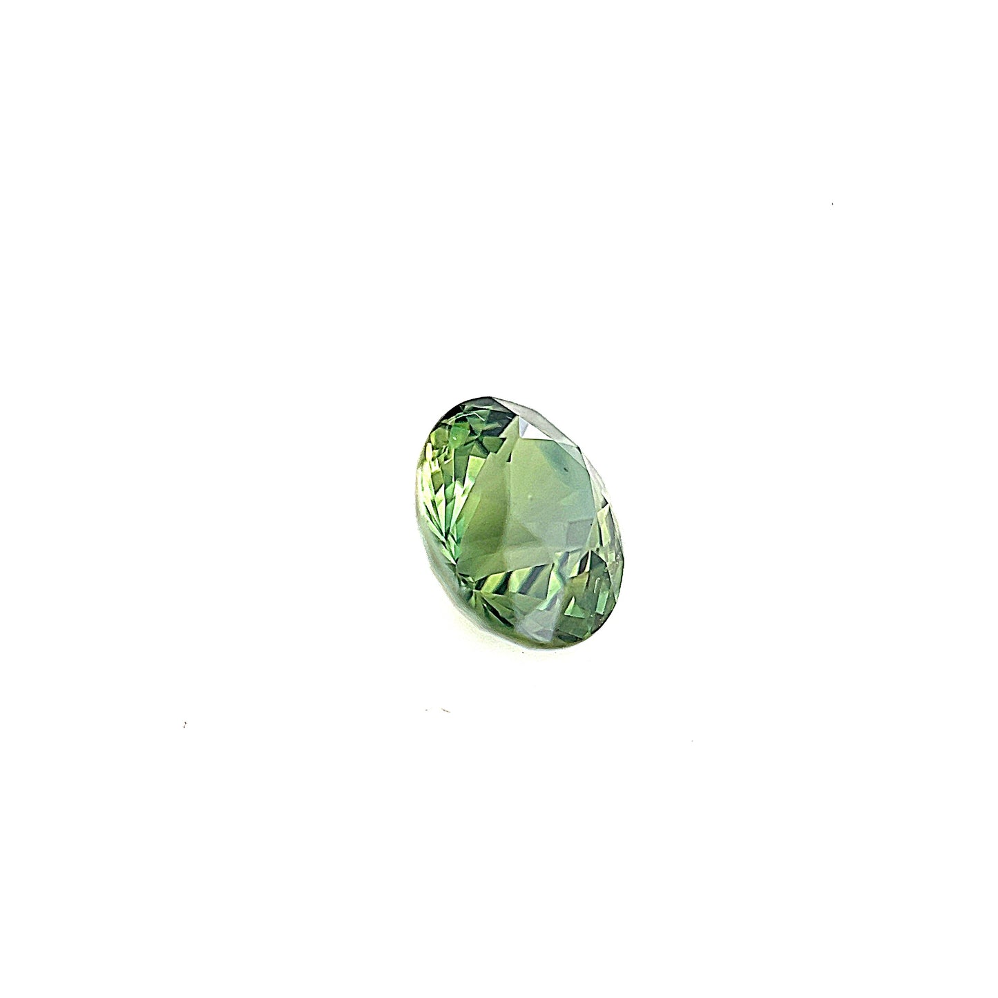1.58ct Unheated Green Teal Sapphire