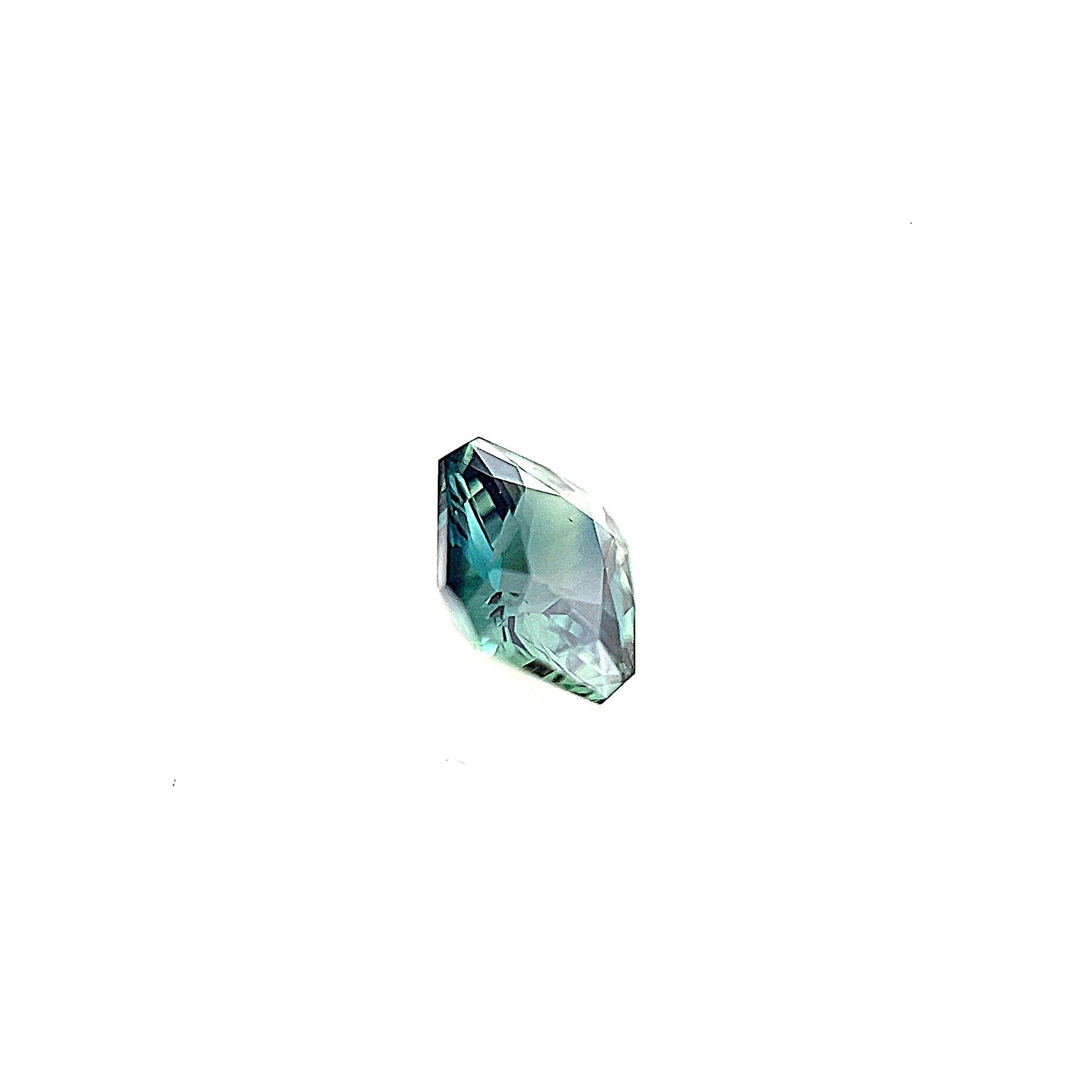 1.08ct Unheated Teal Sapphire