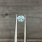 1.12ct Unheated Montana Blue Teal Sapphire