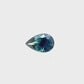 1.34ct Unheated Deep Blue Teal Sapphire