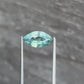 1.23ct Unheated Green Sapphire - 10.05 x 5.39 x 3.25mm