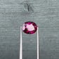 1.55ct Unheated Madagascar Purplish Red Ruby - 7.07 x 5.81 x 4.44mm - with GIA report