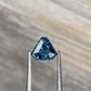 1.13ct Unheated Blue Teal Sapphire