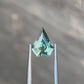 1.24ct Unheated Green Teal Sapphire