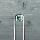 1.54ct Unheated Green Sapphire - 7.07 x 6.13 x 3.91mm