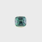 1.15ct Unheated Green Teal Sapphire - 6.38 x 5.70 x 4.01mm