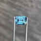 2.04ct Unheated Blue Teal Sapphire - 7.65 x 5.72 x 4.68mm