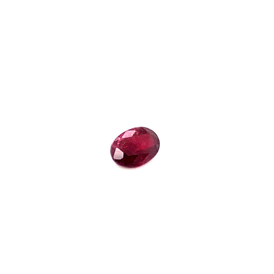 0.86ct Deep Red Ruby