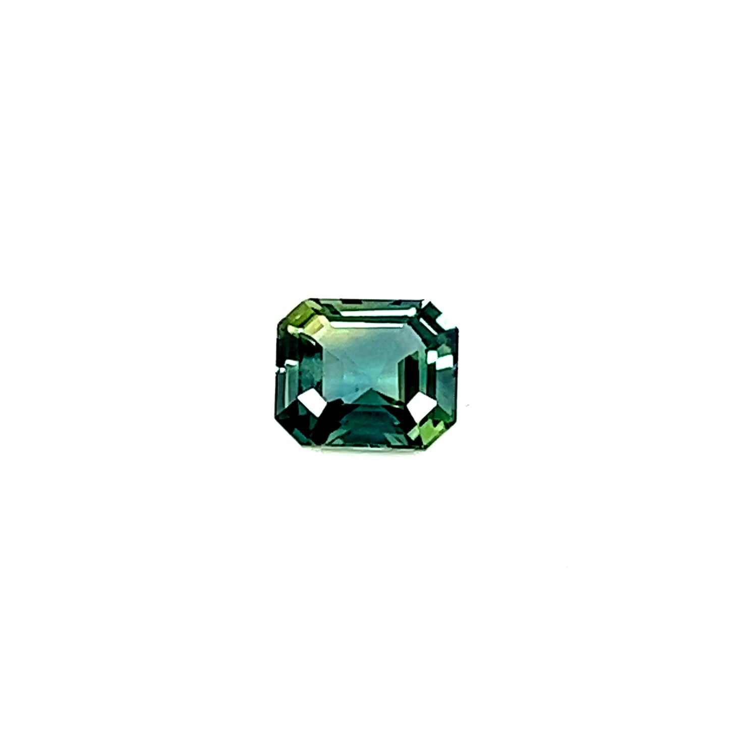 1.64ct Unheated Teal Sapphire