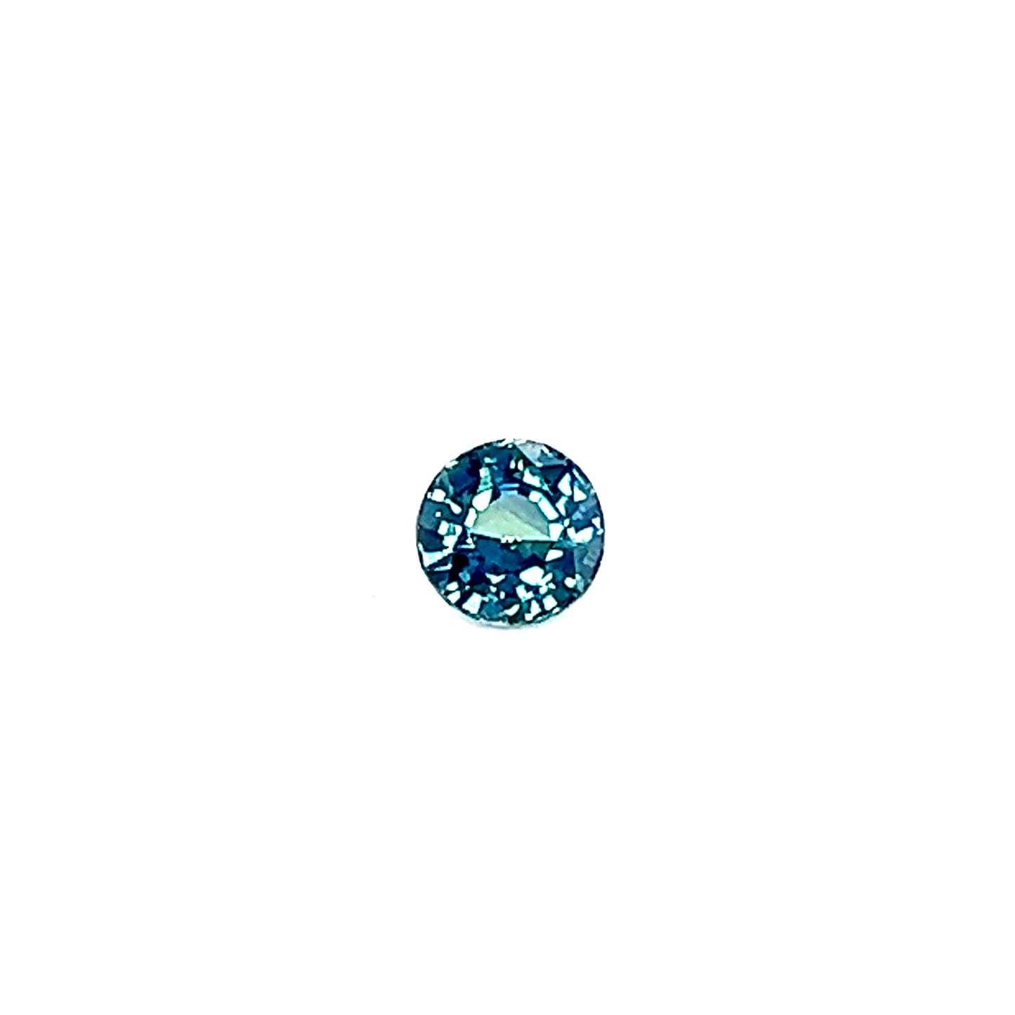 0.89ct Unheated Teal Sapphire