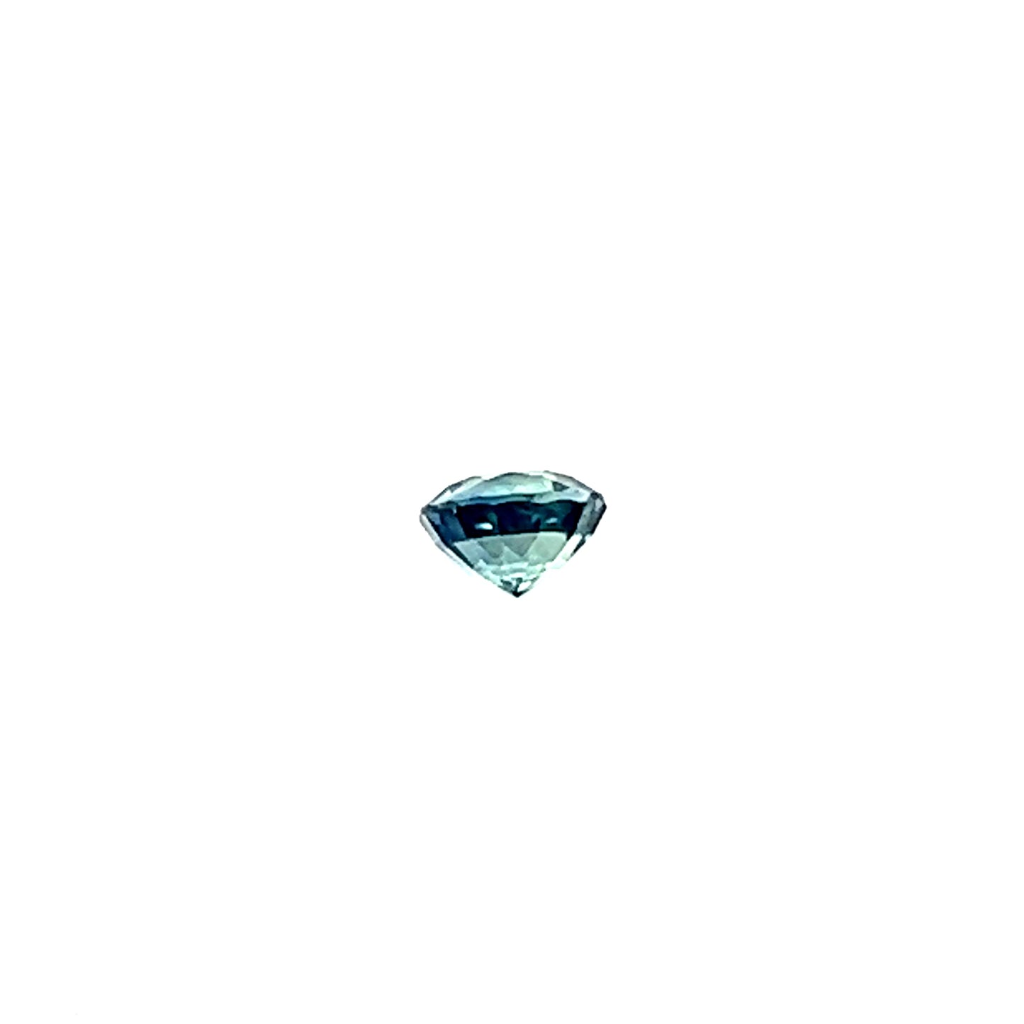 0.89ct Unheated Teal Sapphire