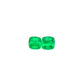 0.87ct Pair of Vivid Green Emeralds