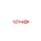 0.53ct Pair of Unheated Padparadscha Sapphire