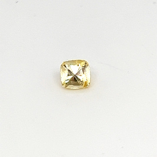 0.76ct Unheated Yellow Sapphire