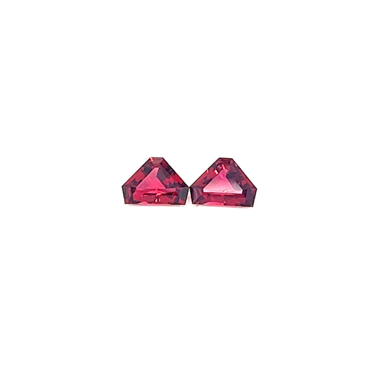 1.31ct Pair of Vivid Red Mansin Spinel