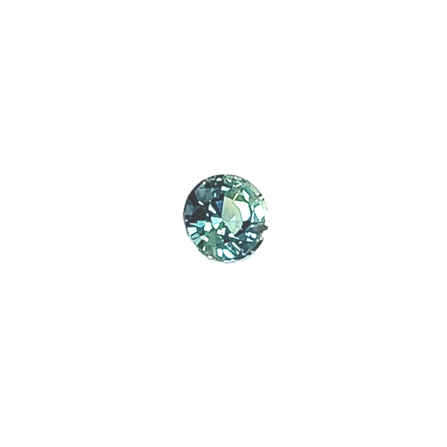 0.83ct Unheated Teal Sapphire