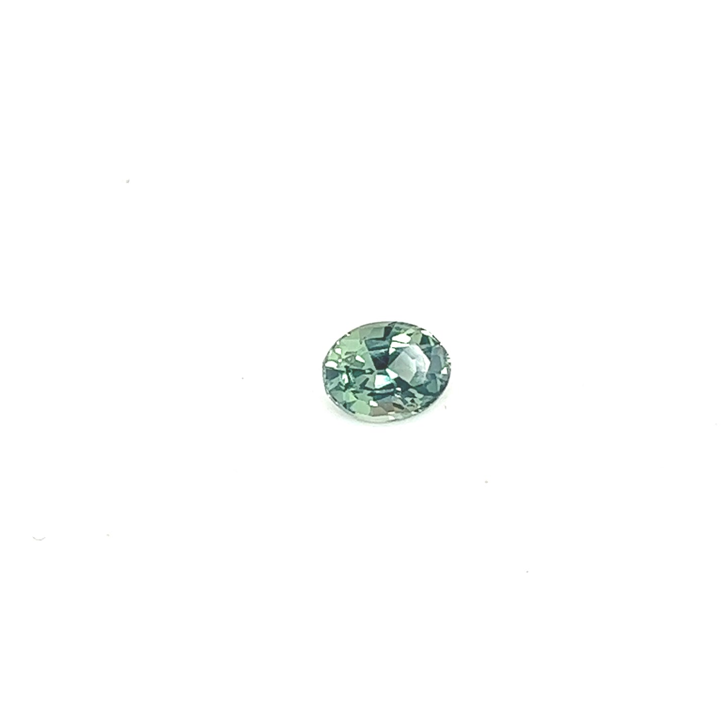 0.95ct Unheated Teal Sapphire