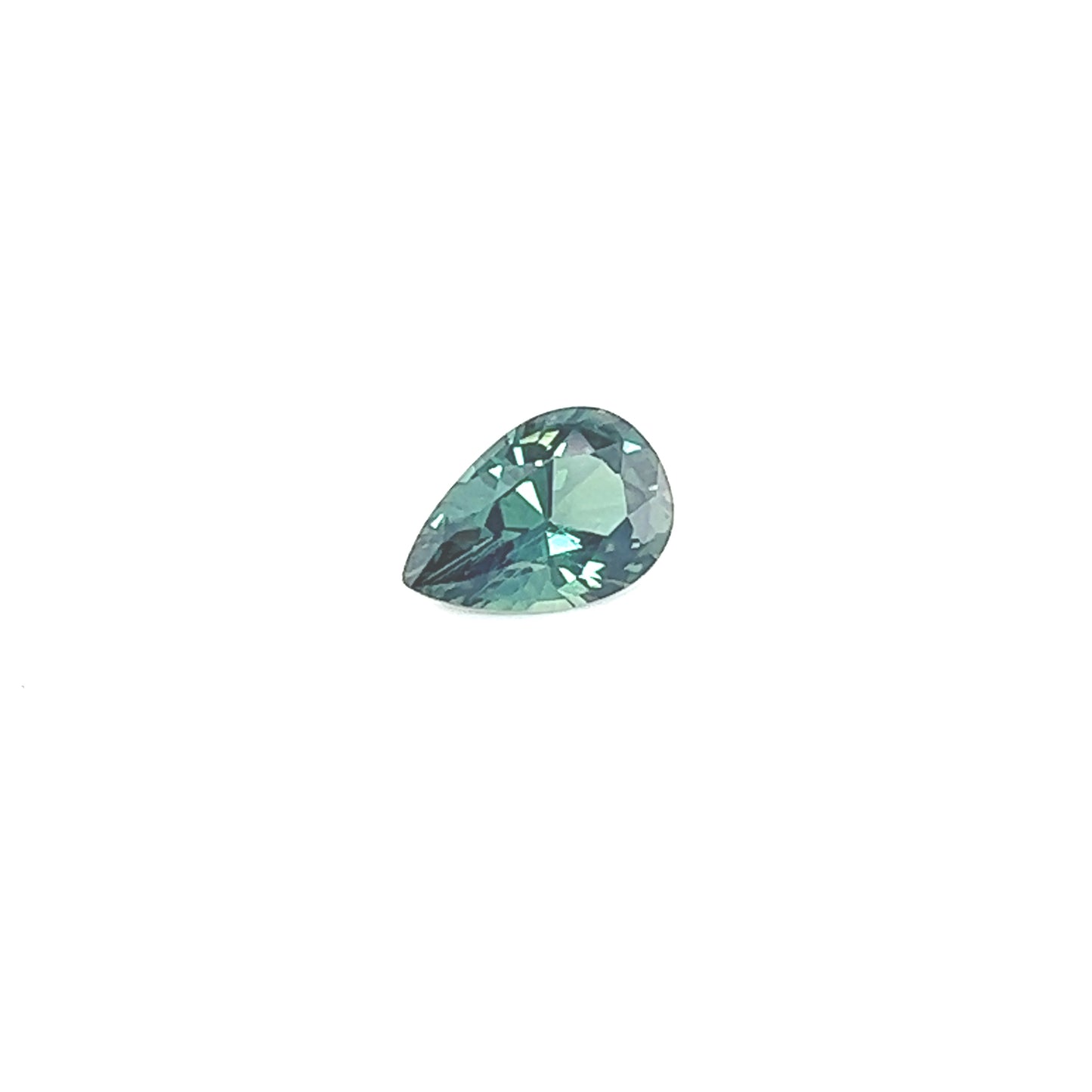 2.19ct Unheated Teal Sapphire