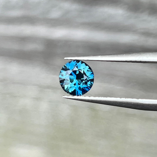 1.18ct Unheated Teal Sapphire