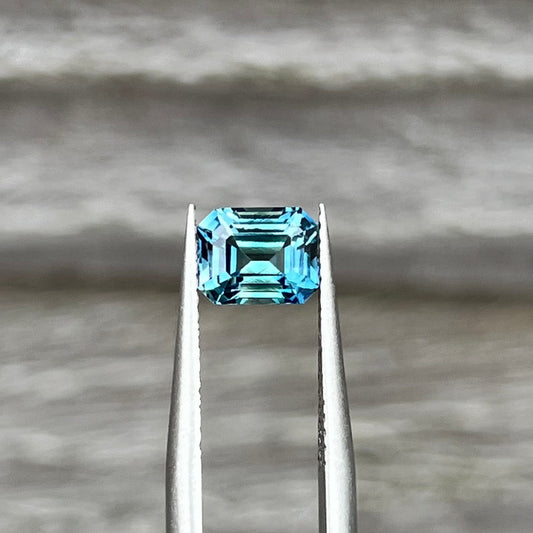 1.65ct Unheated Teal Sapphire