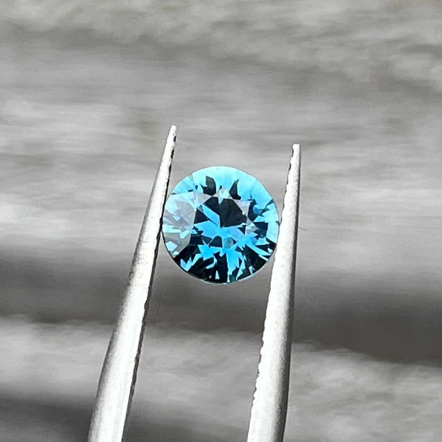 1.23ct Unheated Teal Sapphire