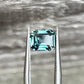 1.64ct Unheated Teal Sapphire