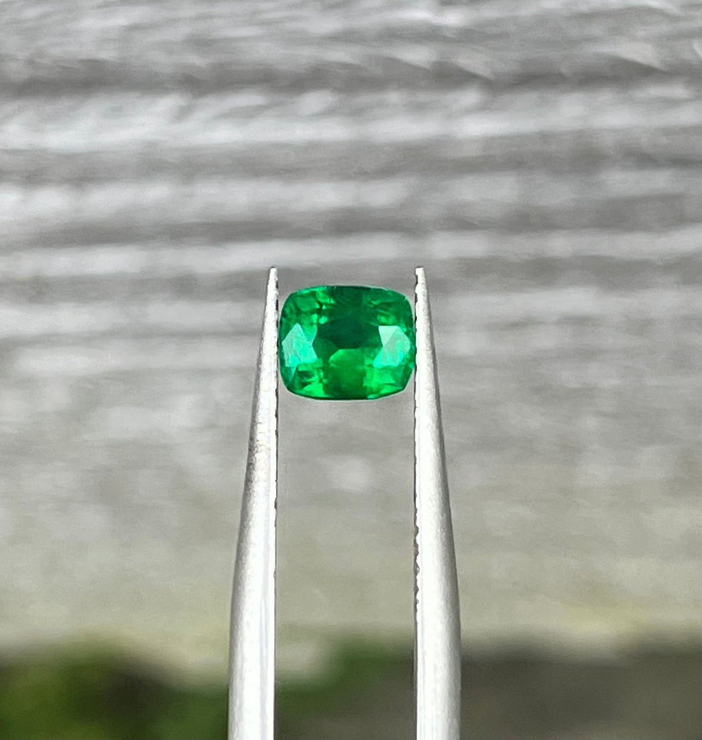 0.97ct Vivid Green Emerald